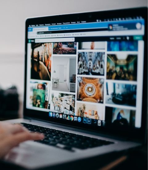 Strona internetowa z szablonu UK